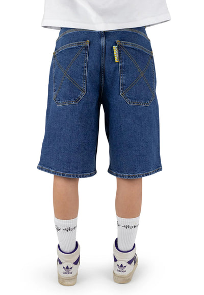 Homeboy x-tra Monster Shorts - Washed Blue