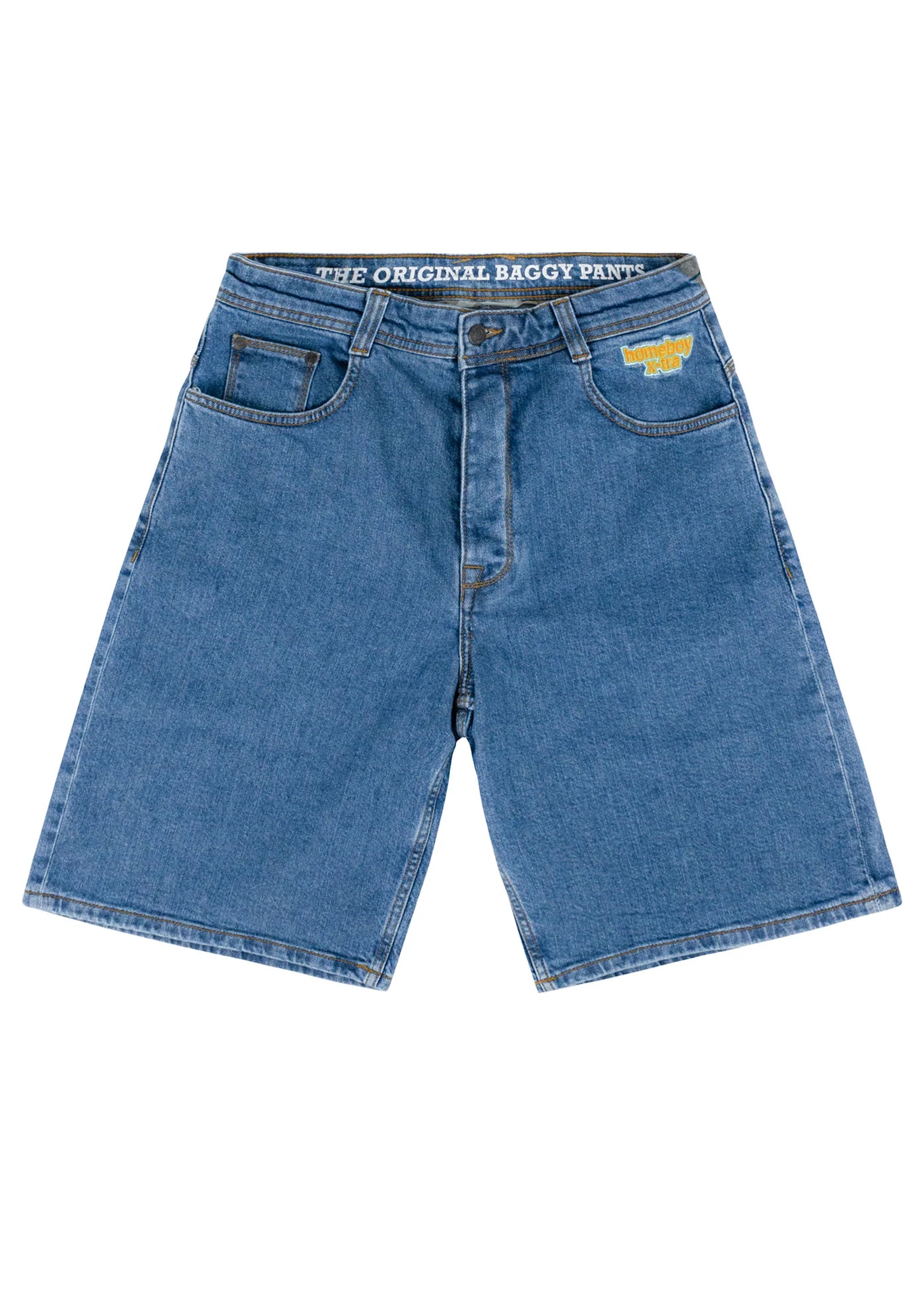 Homeboy x-tra Monster Shorts - Washed Blue