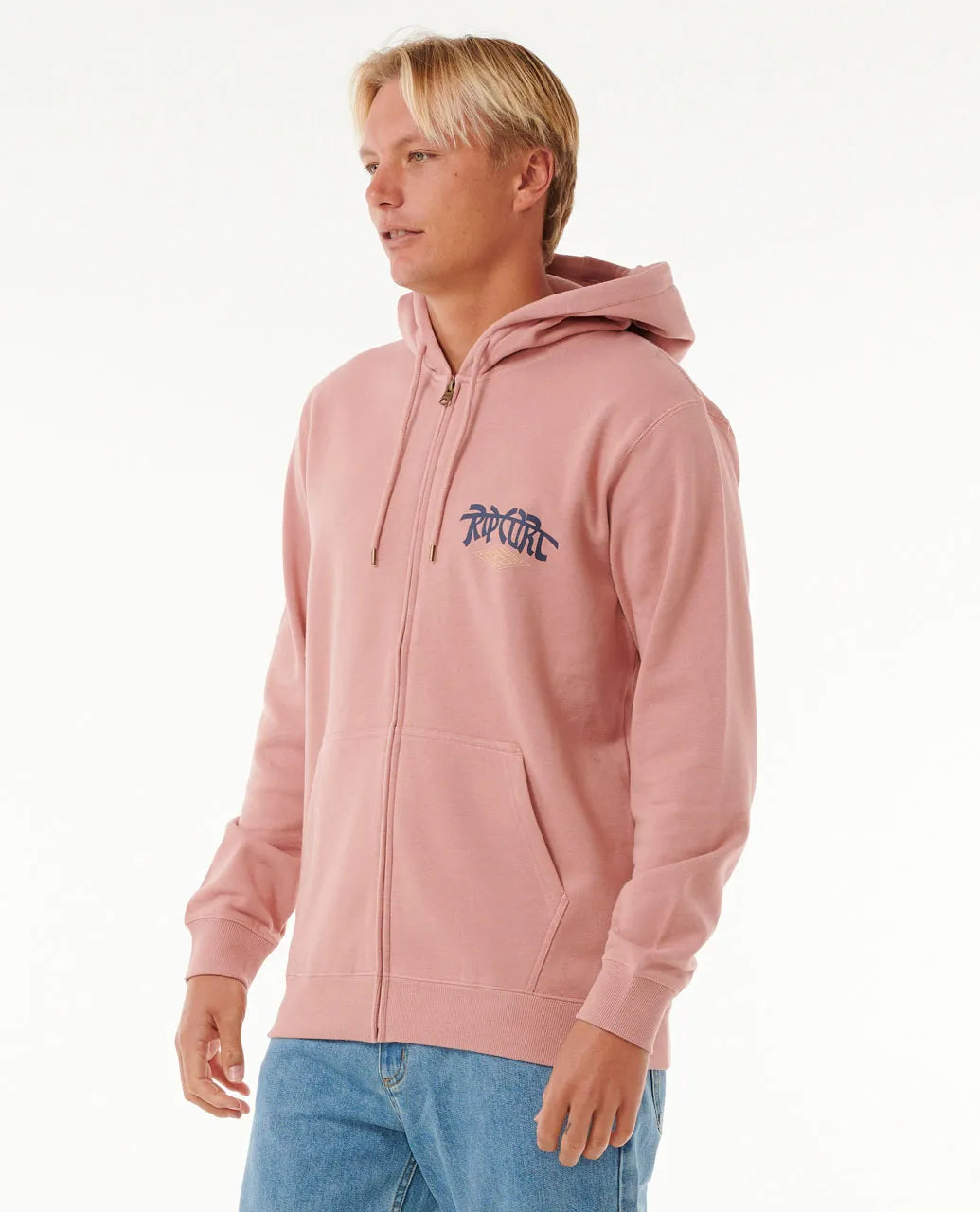 Ripcurl Shred Till Dead Zip Hoodie - Mushroom