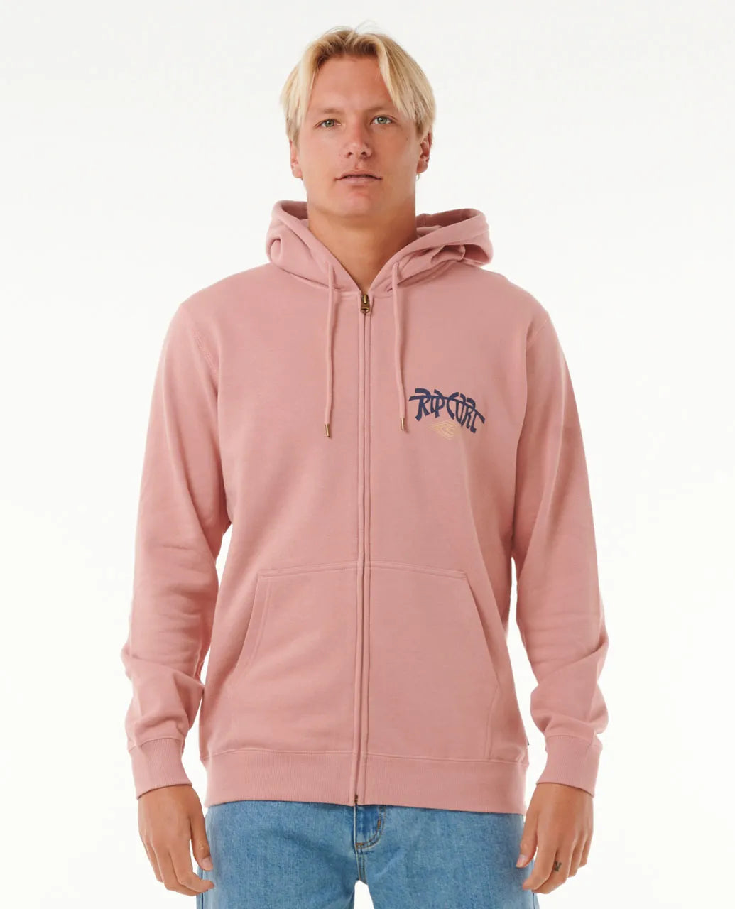 Ripcurl Shred Till Dead Zip Hoodie - Mushroom