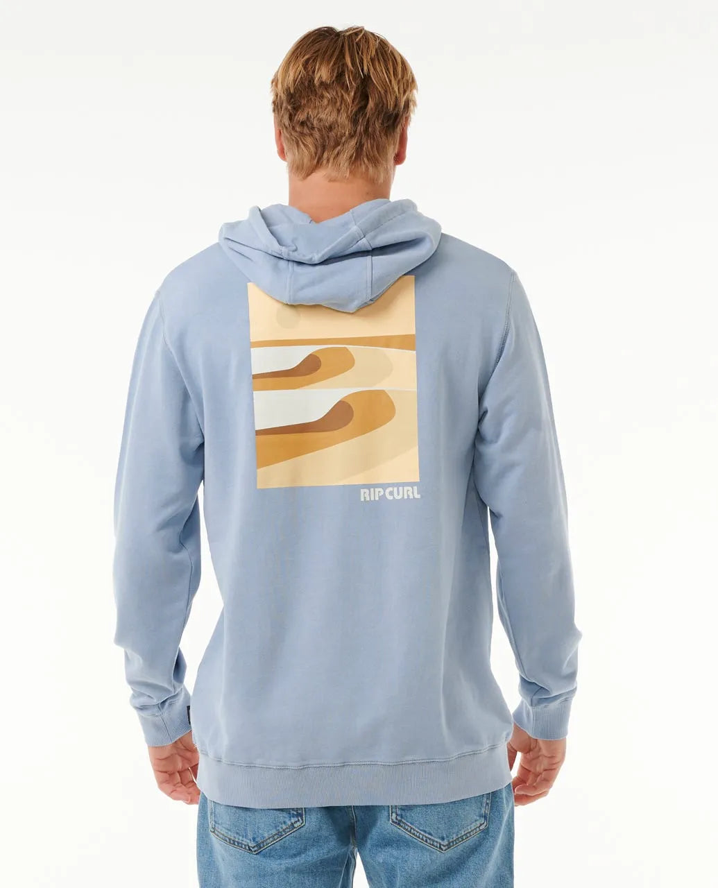 Ripcurl Surf Revival Lined Up Hoodie - Spray Blue