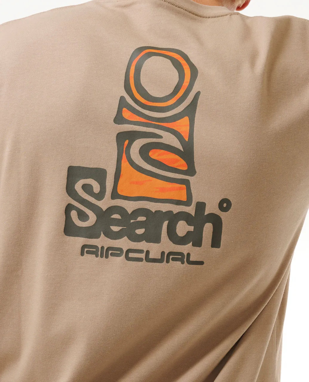 Ripcurl Vaporcool Search Stack T-Shirt - Sand Dune