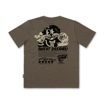 The Dudes Sweat Dreams T-Shirt - Khaki Olive