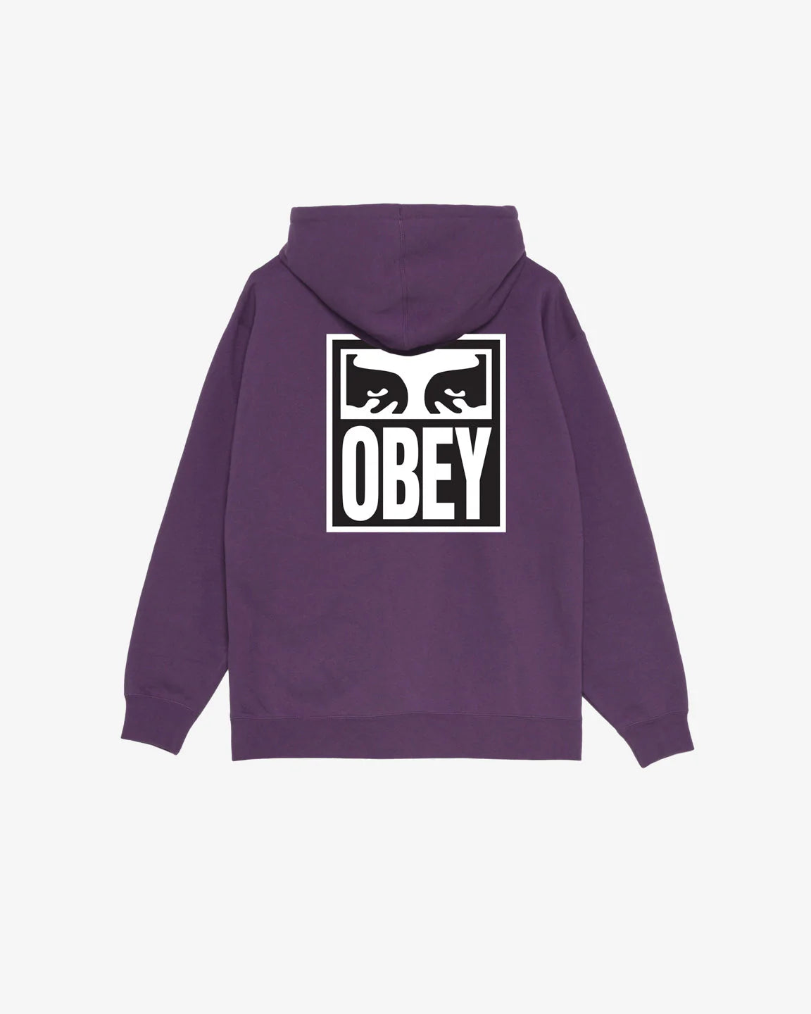 Obey Eyes Icon 2 Heavyweight Oversize Hoodie - plum perfect