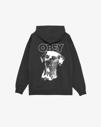 Obey DALMATION PREMIUM PULLOVER BLACK