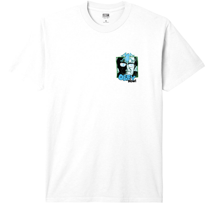 Obey Now! OVERSIZE Pigment Classic T-Shirt - Pigment Vintage White