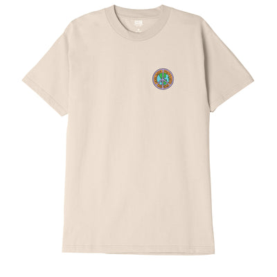 Obey Peace & Unit OVERSIZE Classic T-Shirt - Cream