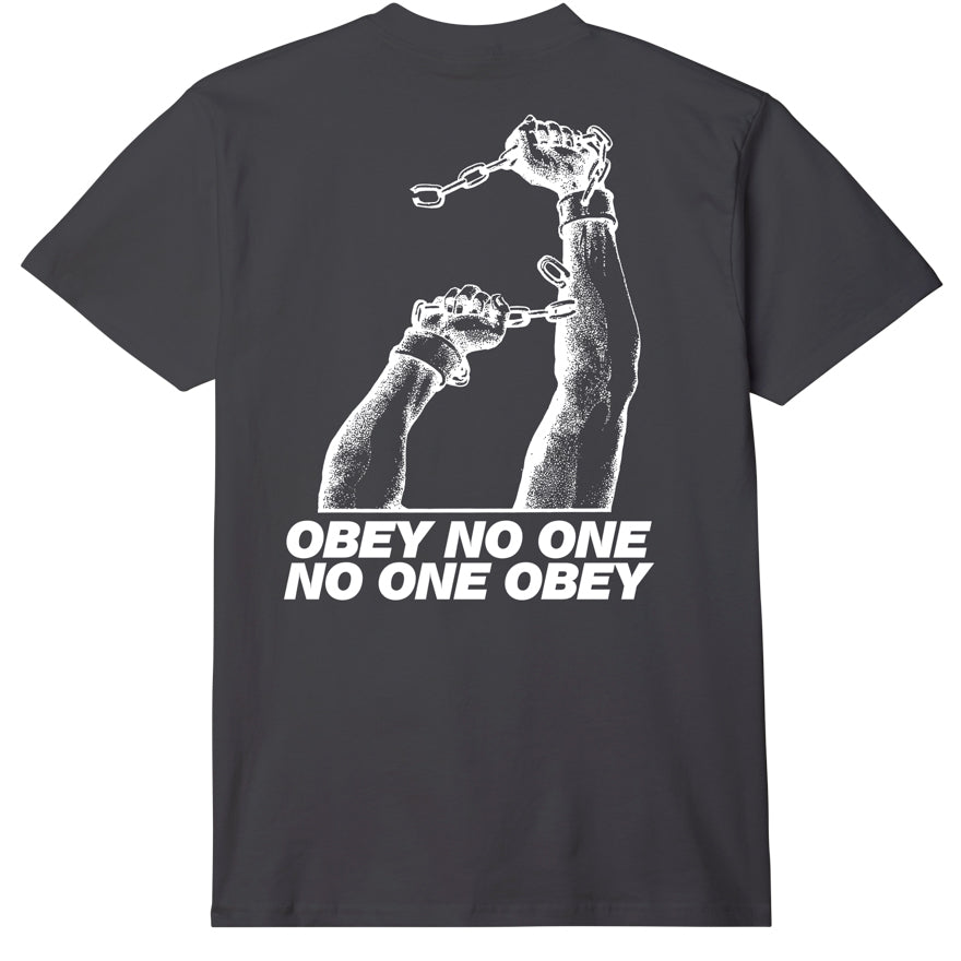 Obey No One Obey OVERSIZE Classic T-Shirt - Black