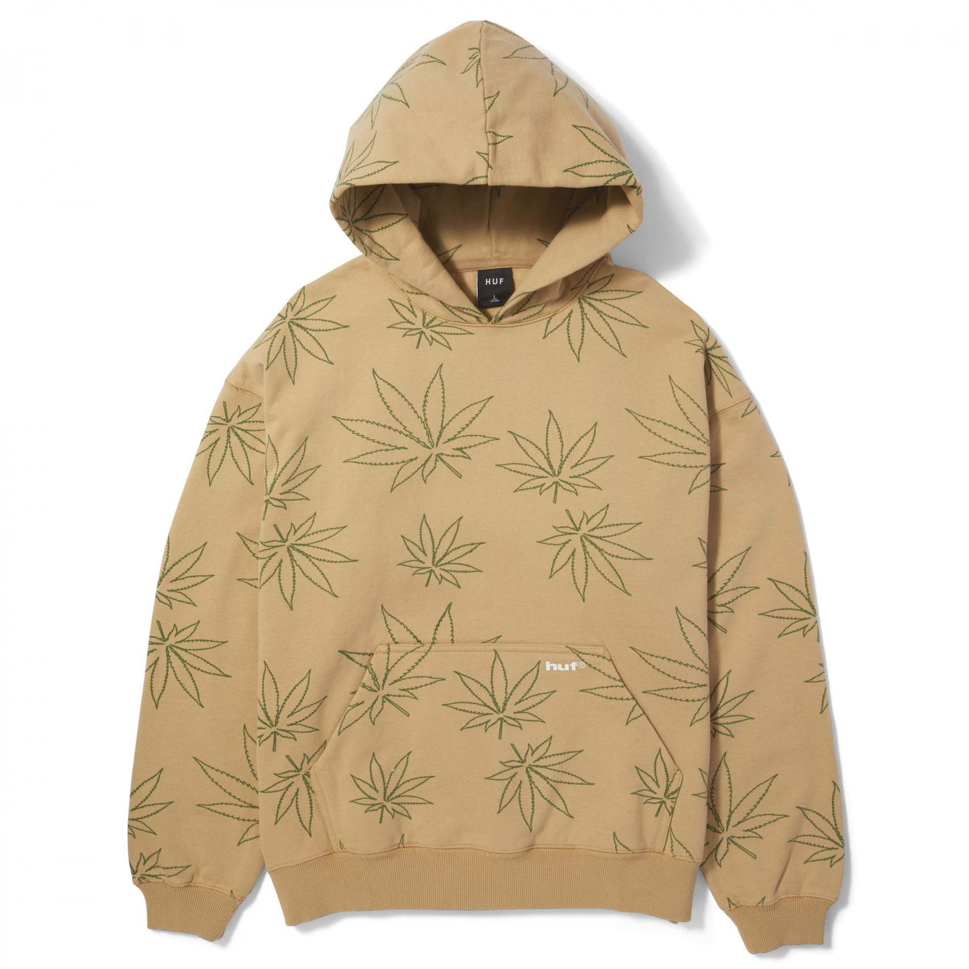 HUF Plantlife Hoodie - oatmeal