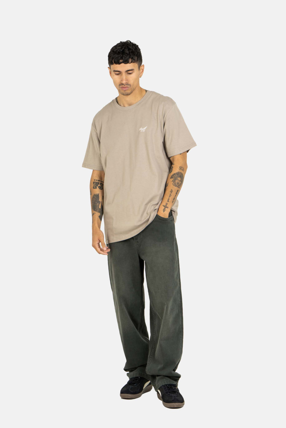 Reell Baggy Jeans - Dirty Green