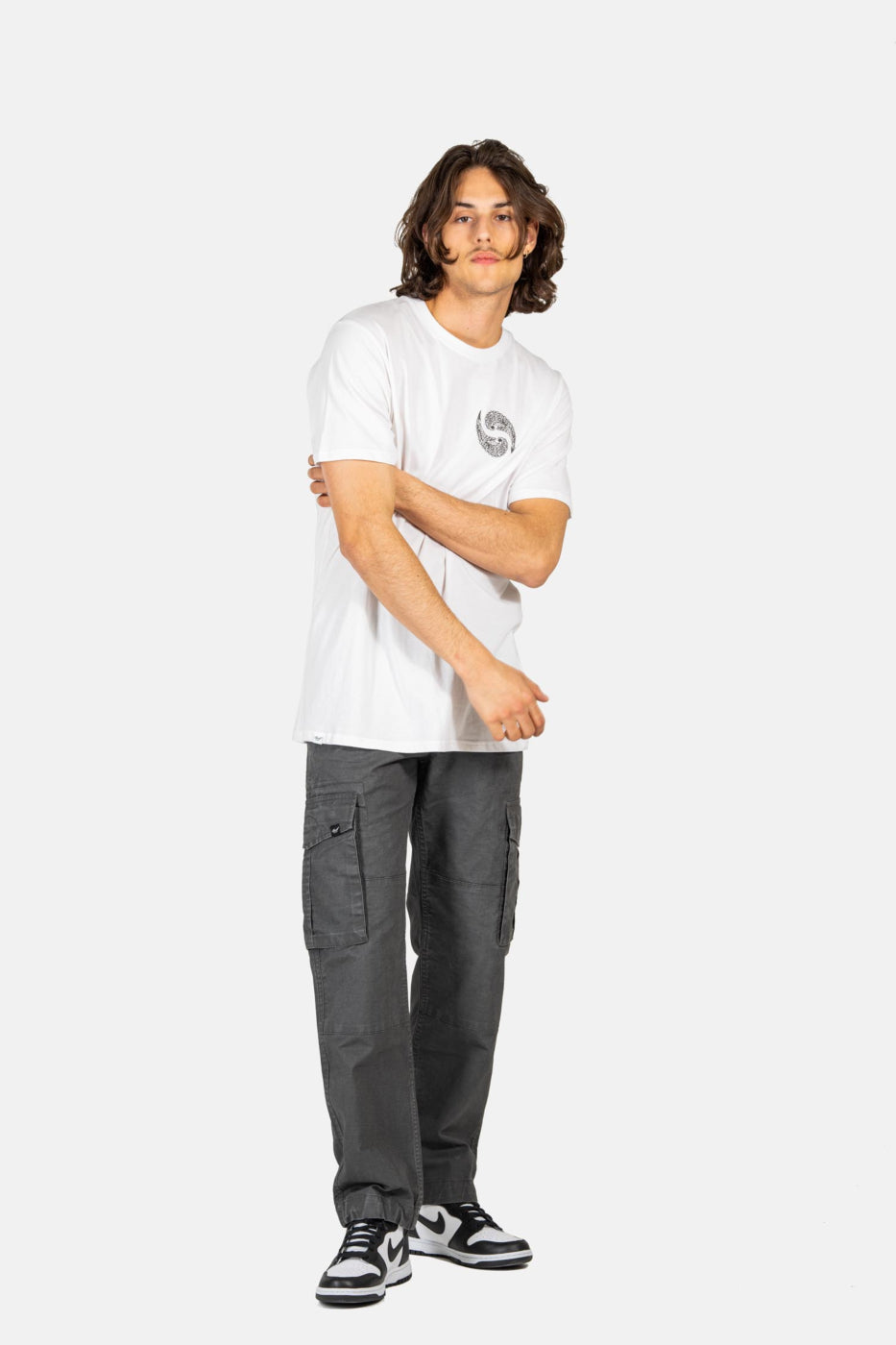 Reell Flex Cargo LC Pants - Vulcan Grey Used