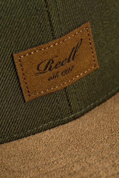 Reell Suede Cap - Dark Olive