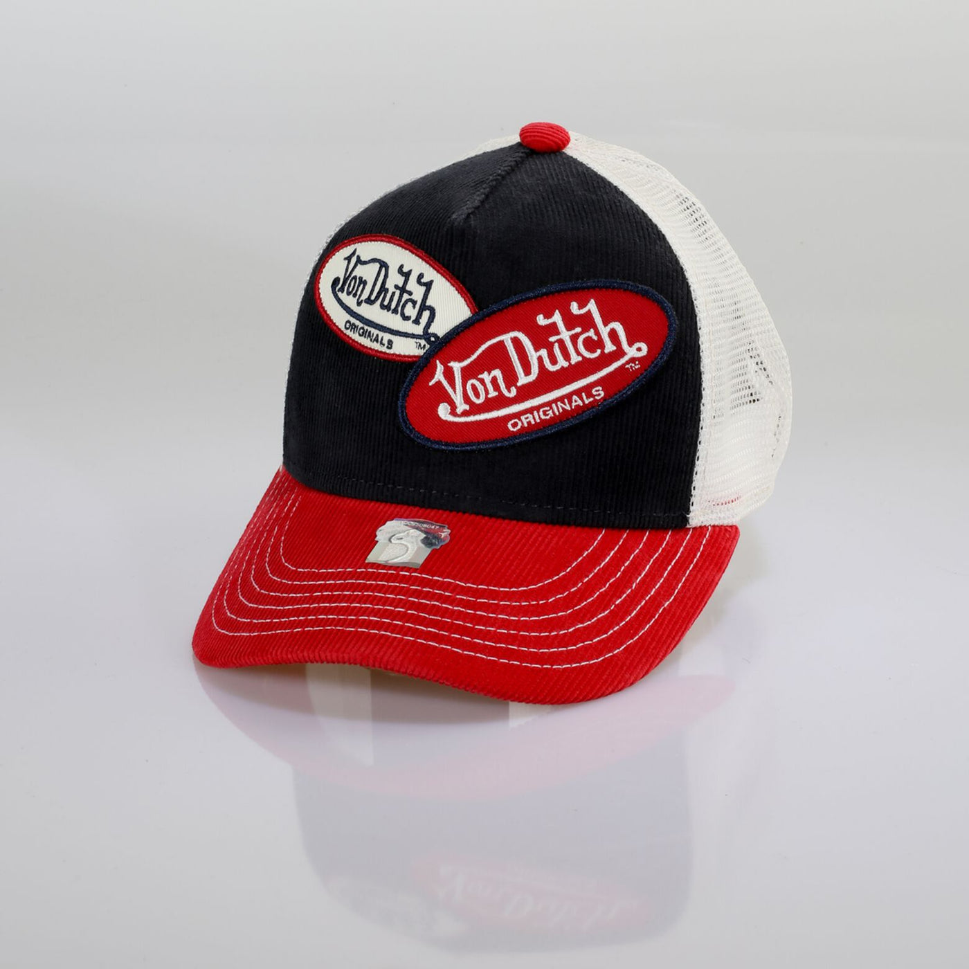 Von Dutch Russel Trucker Cap Navy / Red