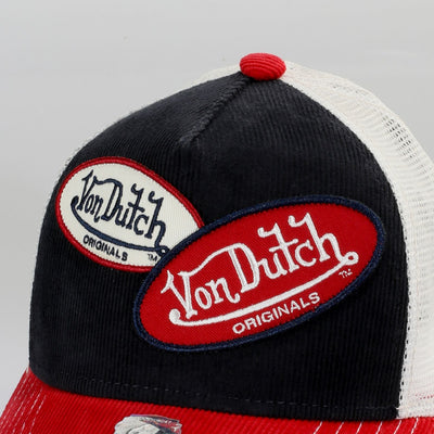 Von Dutch Russel Trucker Cap Navy / Red