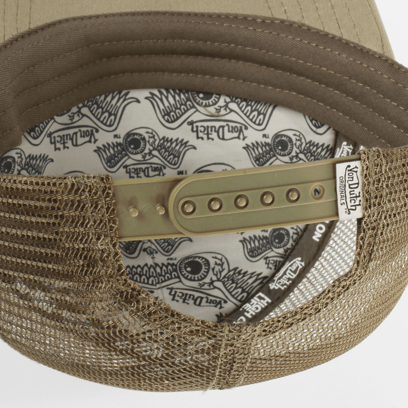 Von Dutch Tampy Trucker Cap Khaki / Khaki ( Olive )