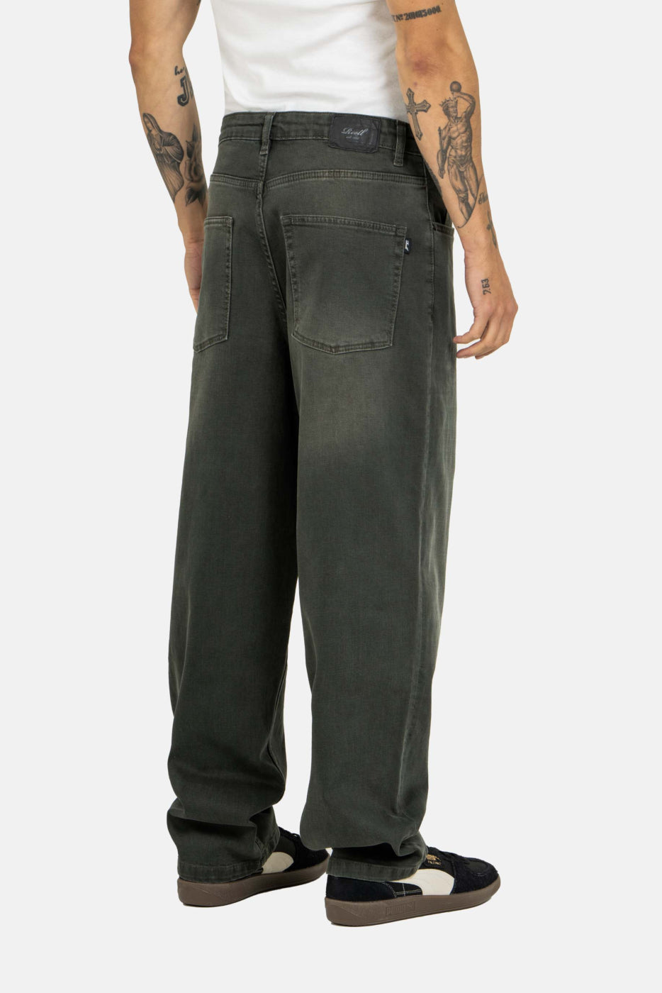 Reell Baggy Jeans - Dirty Green