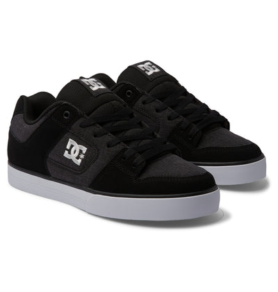 DC Shoes Pure - Black / White / Battleship