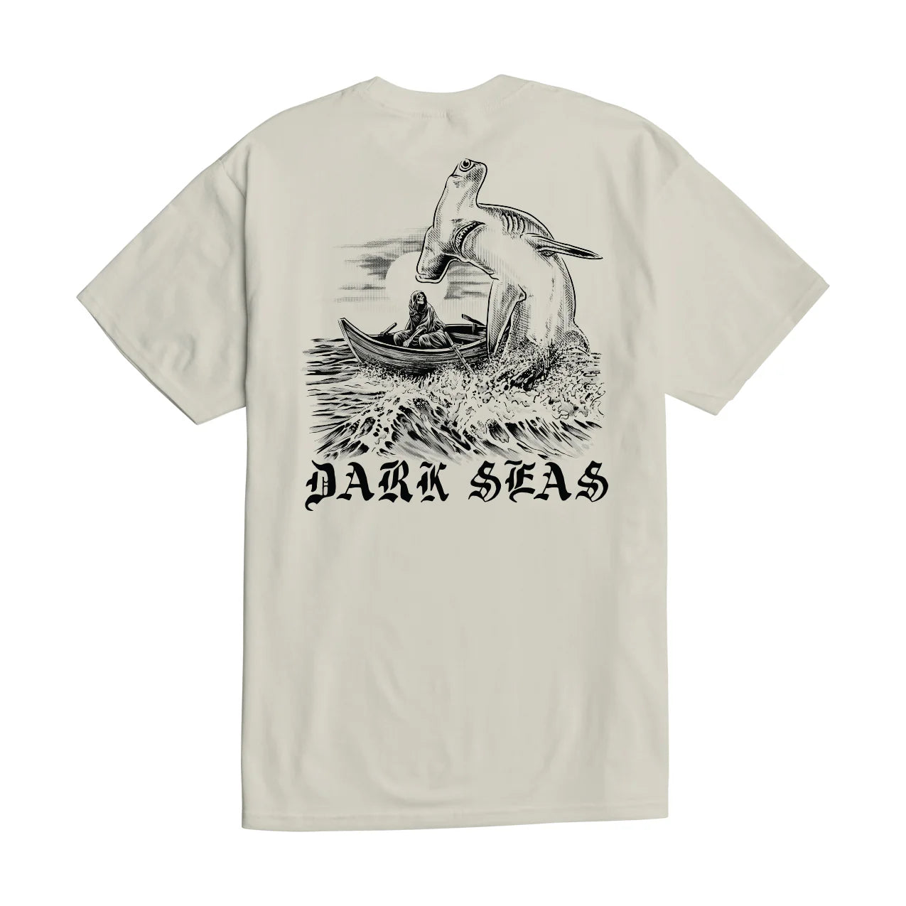 Dark Seas Hammerhead T-Shirt - Cream