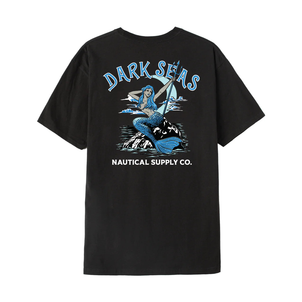 Dark Seas Dockside Basic Pocket T-Shirt - Black