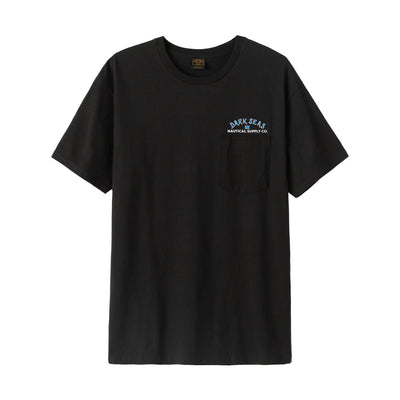 Dark Seas Dockside Basic Pocket T-Shirt - Black