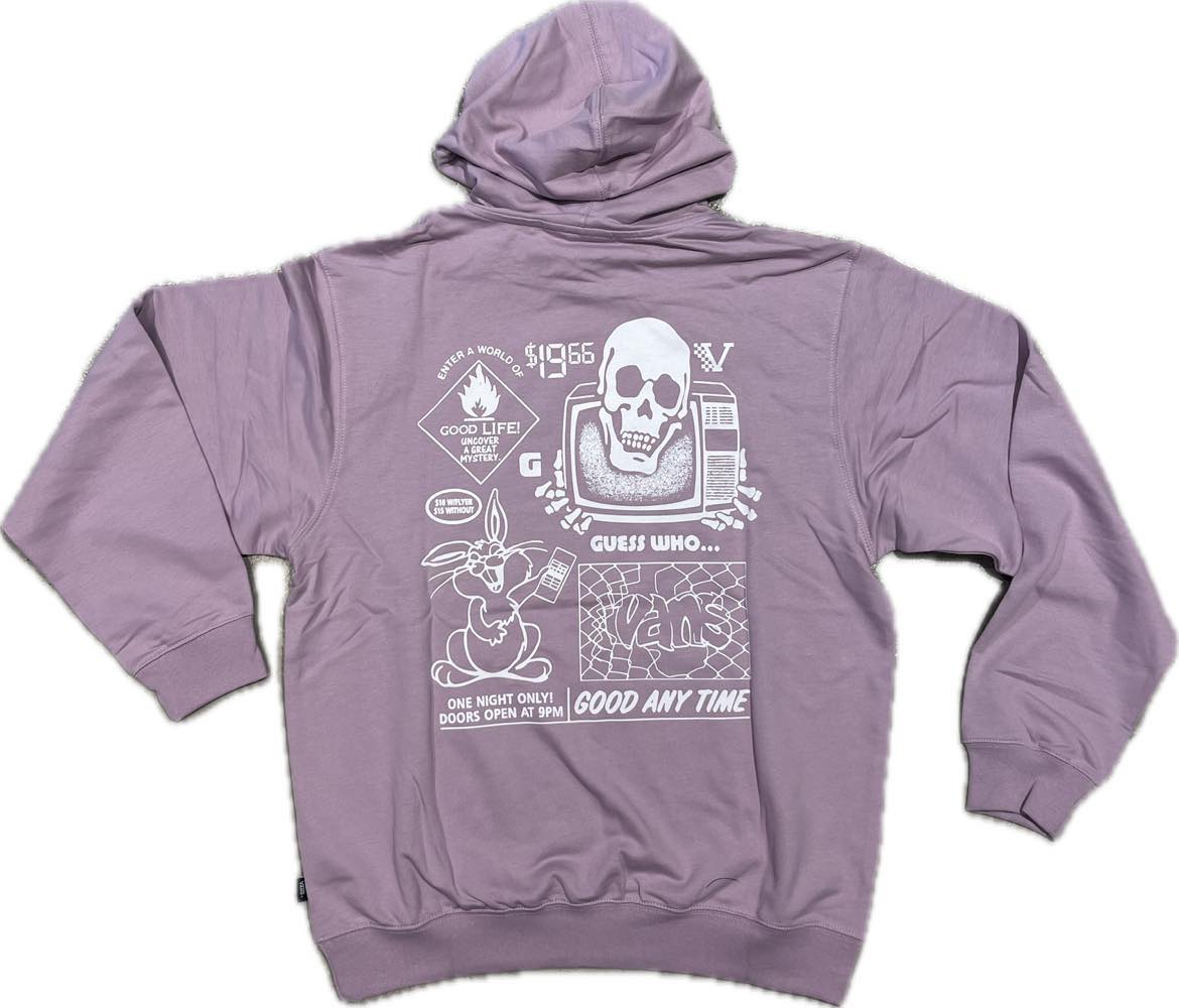 Vans  CRAZY EDDY 66 LOOSE HOODIE Lavender