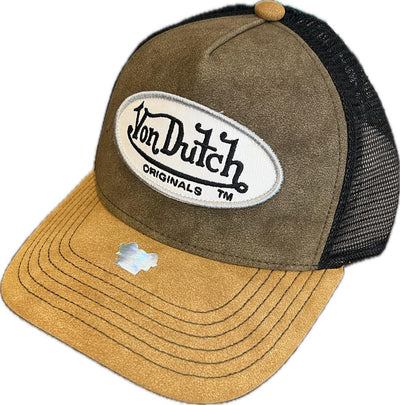 Von Dutch Boston Trucker CapKhaki / Black