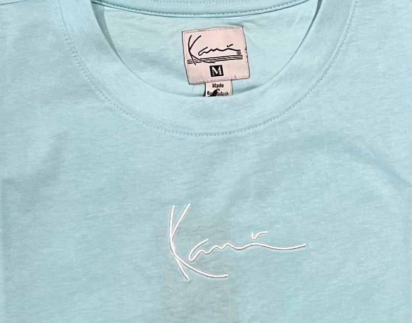 Karl Kani Small Signature Essential Tee - Light Blue