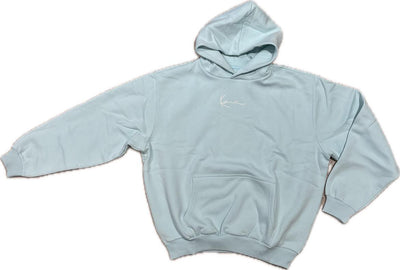 Karl Kani Small Signuture Hoodie - Light Blue