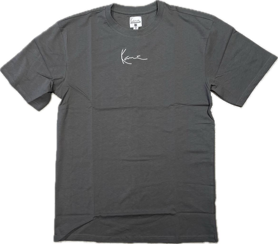 Karl Kani Small Signature Essential Tee - Anthracite