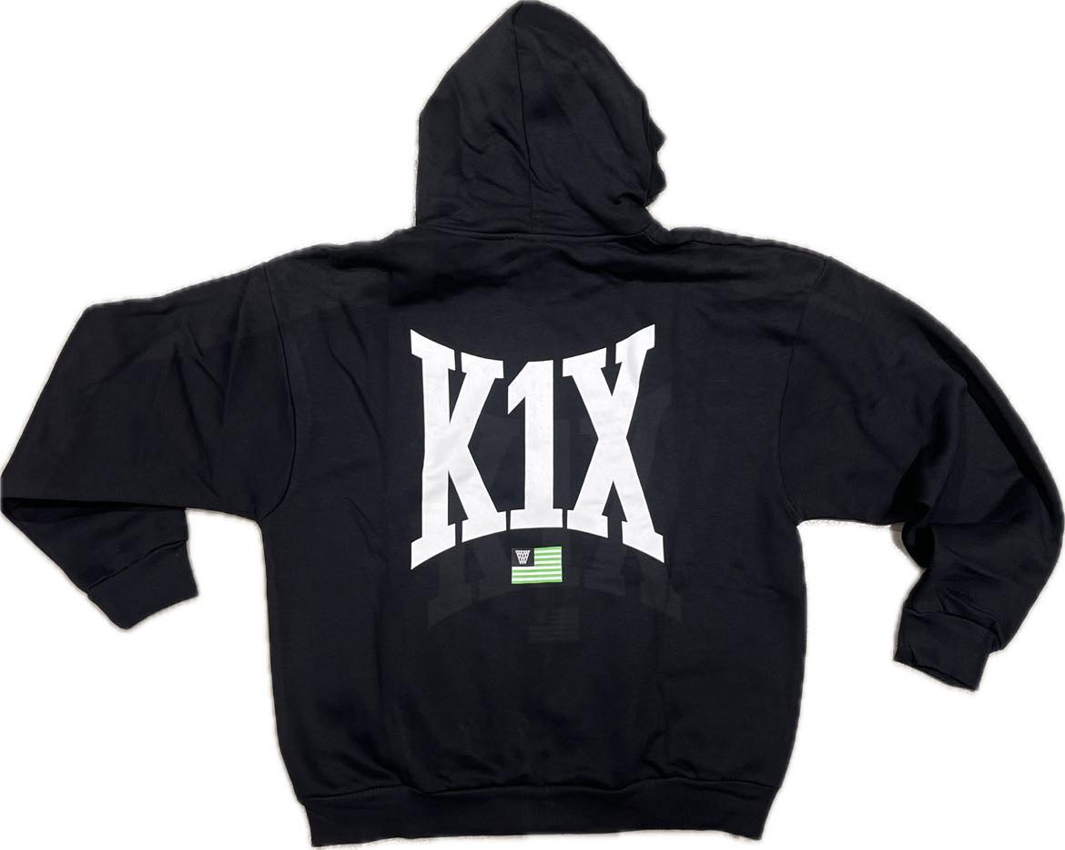 K1X Flag Zip Hoodie - Black