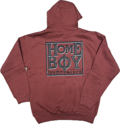 Homeboy Oversize Old School Hood - Italian Wine