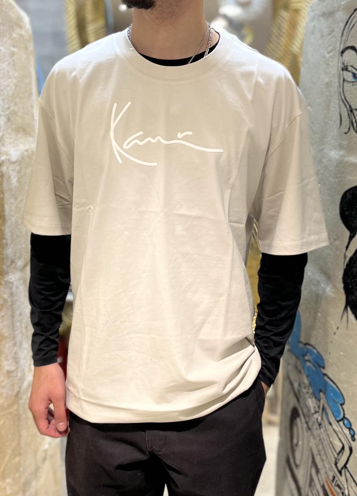 Karl Kani Signature Tee - Grey