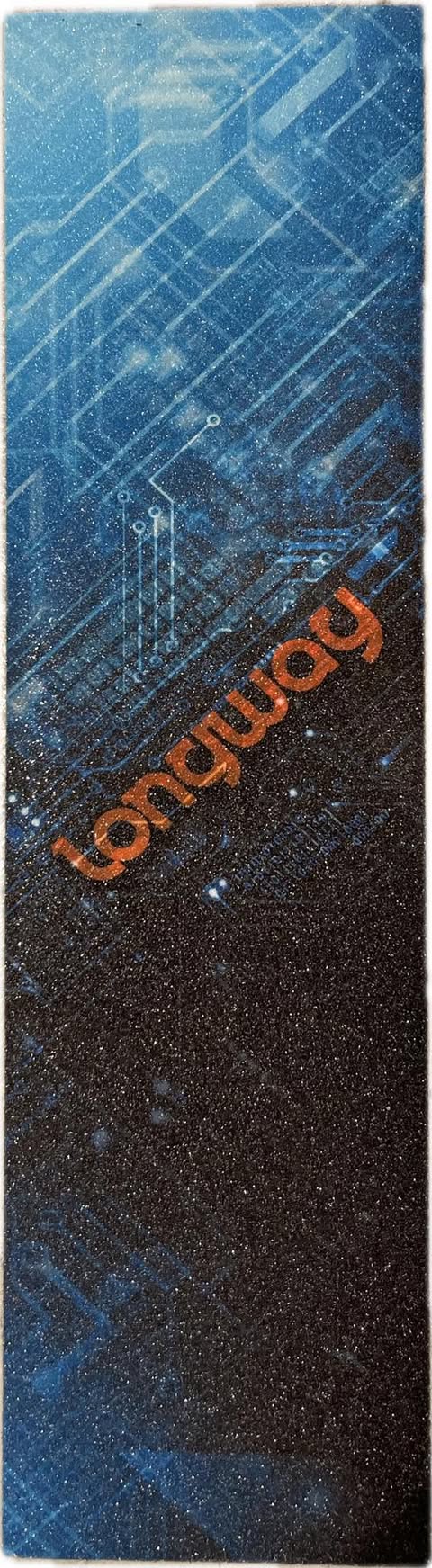 Longway Printed Stunt Scooter Griptape Circuit Board Blue