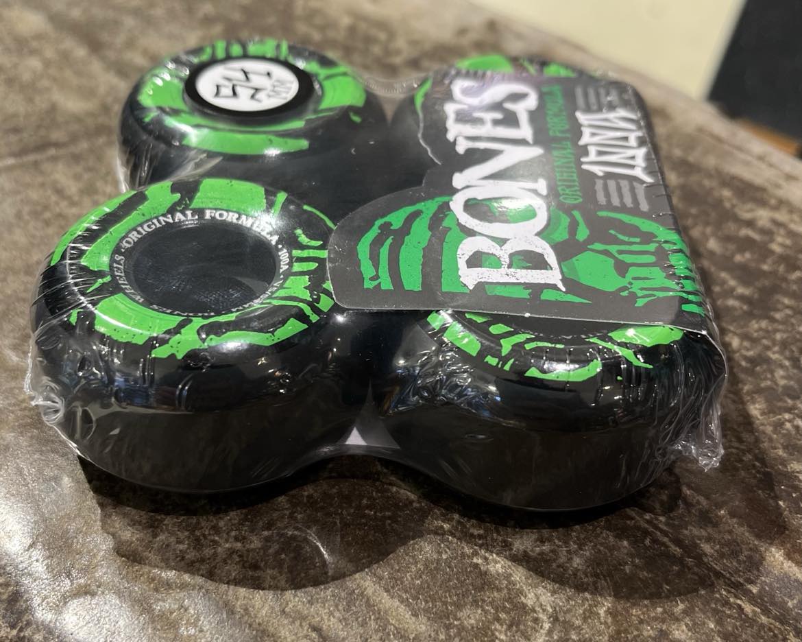 Bones Wheels Wheels Bones Wheels 100's Original Mummy Skulls V5 Sidecut 100A