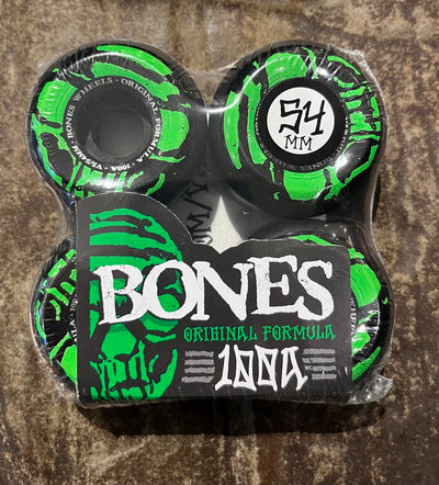 Bones Wheels Wheels Bones Wheels 100's Original Mummy Skulls V5 Sidecut 100A