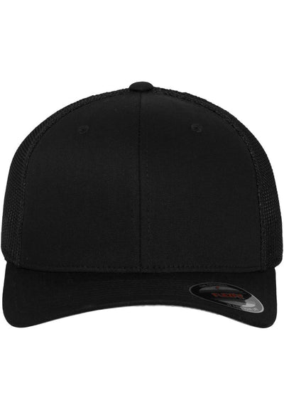 6511 Flexfit Mesh Trucker Black