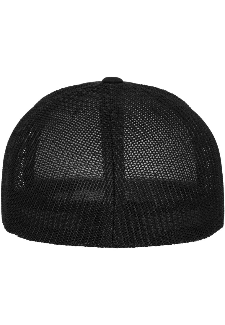 6511 Flexfit Mesh Trucker Black