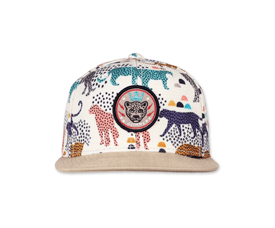 Djinns 6 Panel Snapback Cap Gepard Linen Khaki