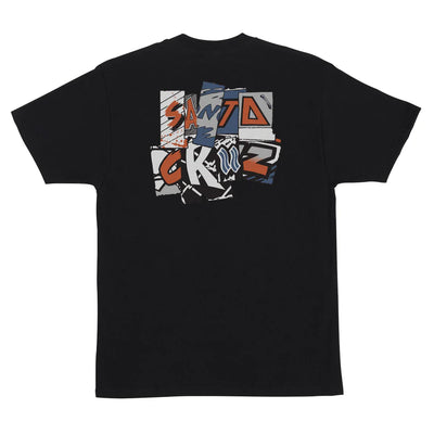 Santa Cruz Kickback T-Shirt - Black