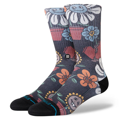 Stance Planted Crew Socken - Black