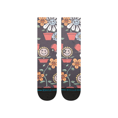 Stance Planted Crew Socken - Black