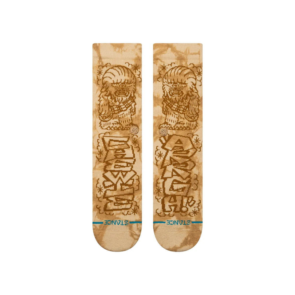 Stance x Star Wars DJ Chewie Crew Socken - Sand