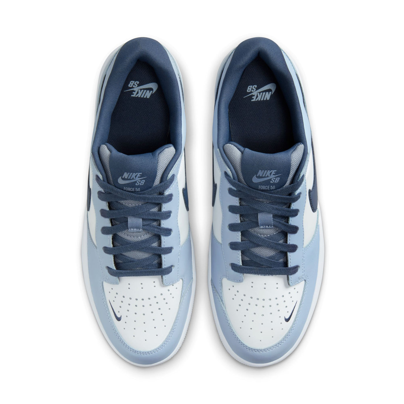 Nike SB 3489 141 Force 58 Premium - White/Thunder Blue-White