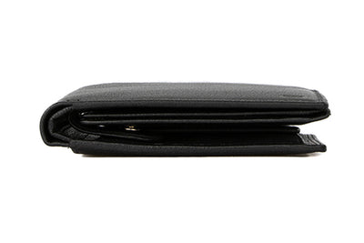 Garzini / Hunterson Bifold Coin Pocket Wallet - Black