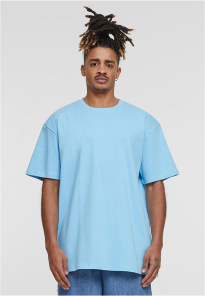 YO-C BY 102 Heavy Oversized Blank T-Shirt - Baltic Blue