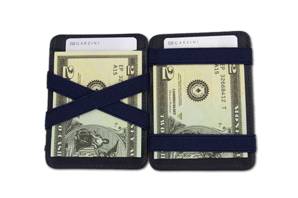 Garzini / Hunterson Urban Magic 6 Cards Coin Wallet - Blue