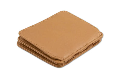 Garzini Magic Wallet - 8 Cards Cognac