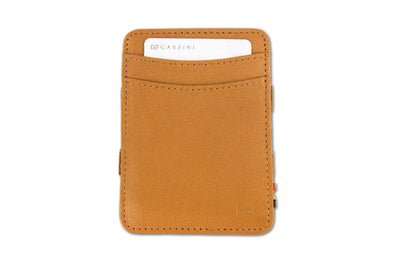 Garzini Magic Wallet - 8 Cards Cognac