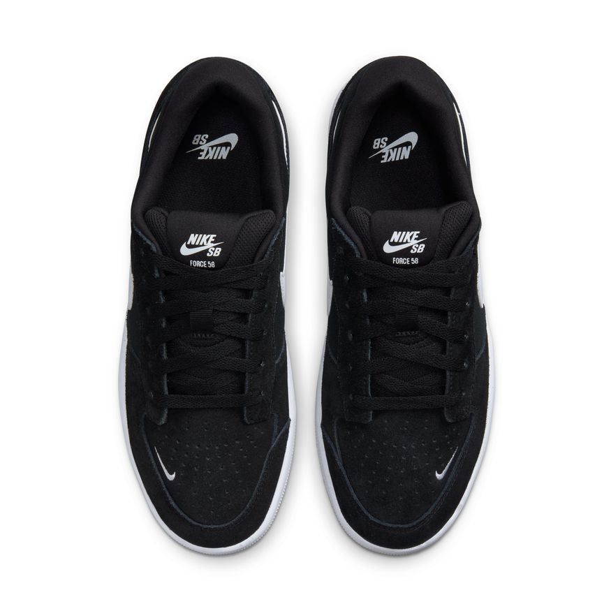 Nike SB 2959 Force 58 - Schwarz/Schwarz/Weiß 001