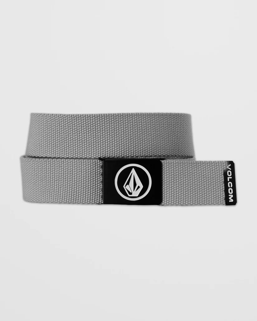 Volcom CIRCLE WEB GÜRTEL - Heather Grey (HGR)